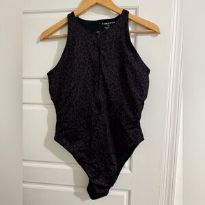 Fabletics Zip-Front One-Piece Swimsuit